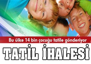 14 bin çocuk Antalya'ya tatile gelecek